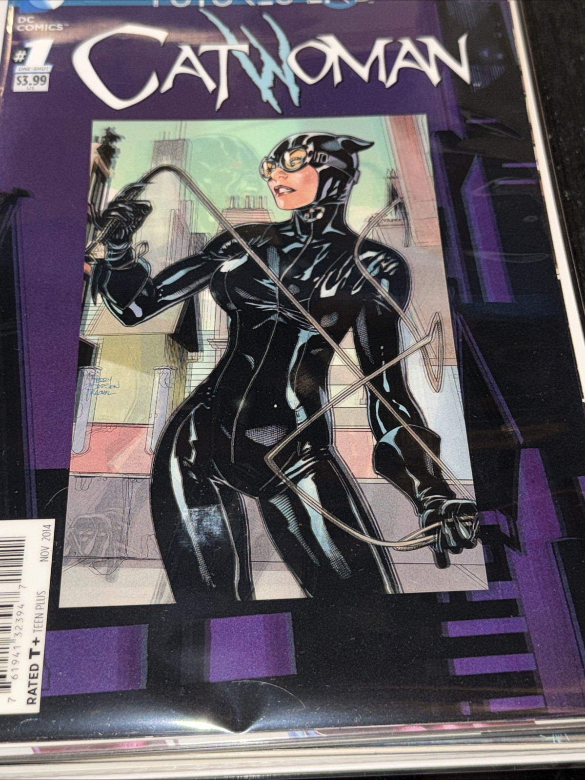 2014 DC Comics New 52 Futures End Catwoman Lenticular #1