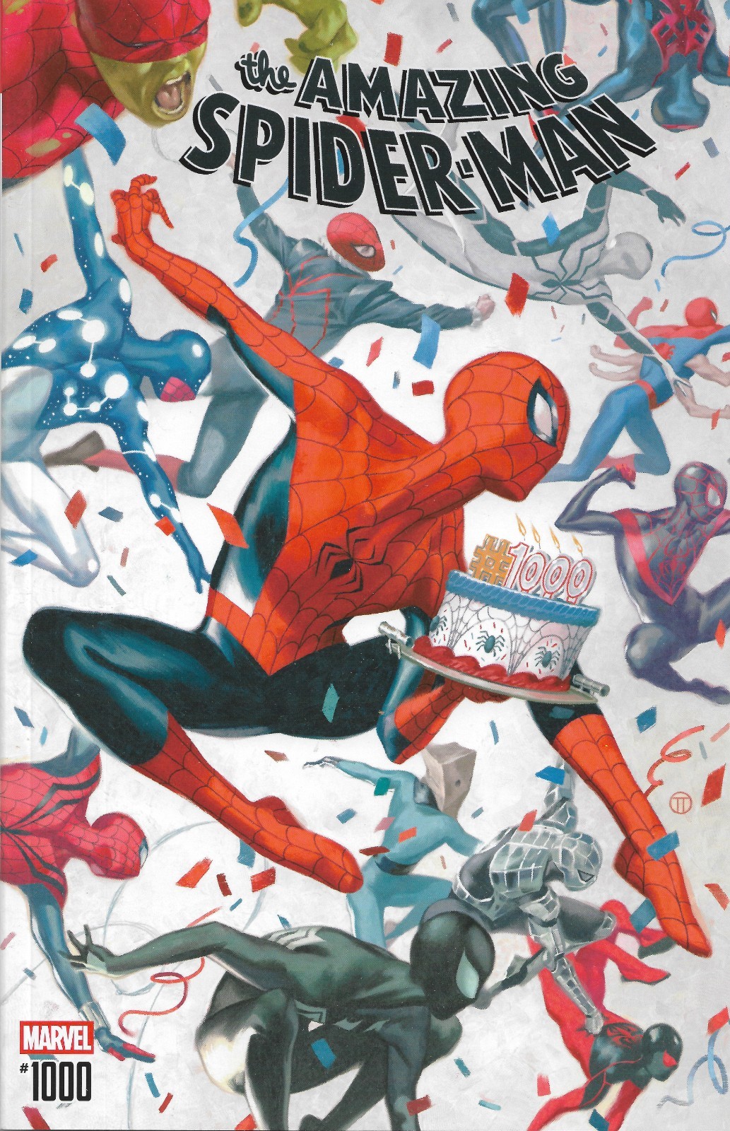 AMAZING SPIDER-MAN #1000 JULIAN TOTINO TEDESCO VARIANT (MARVEL COMICS 2026)