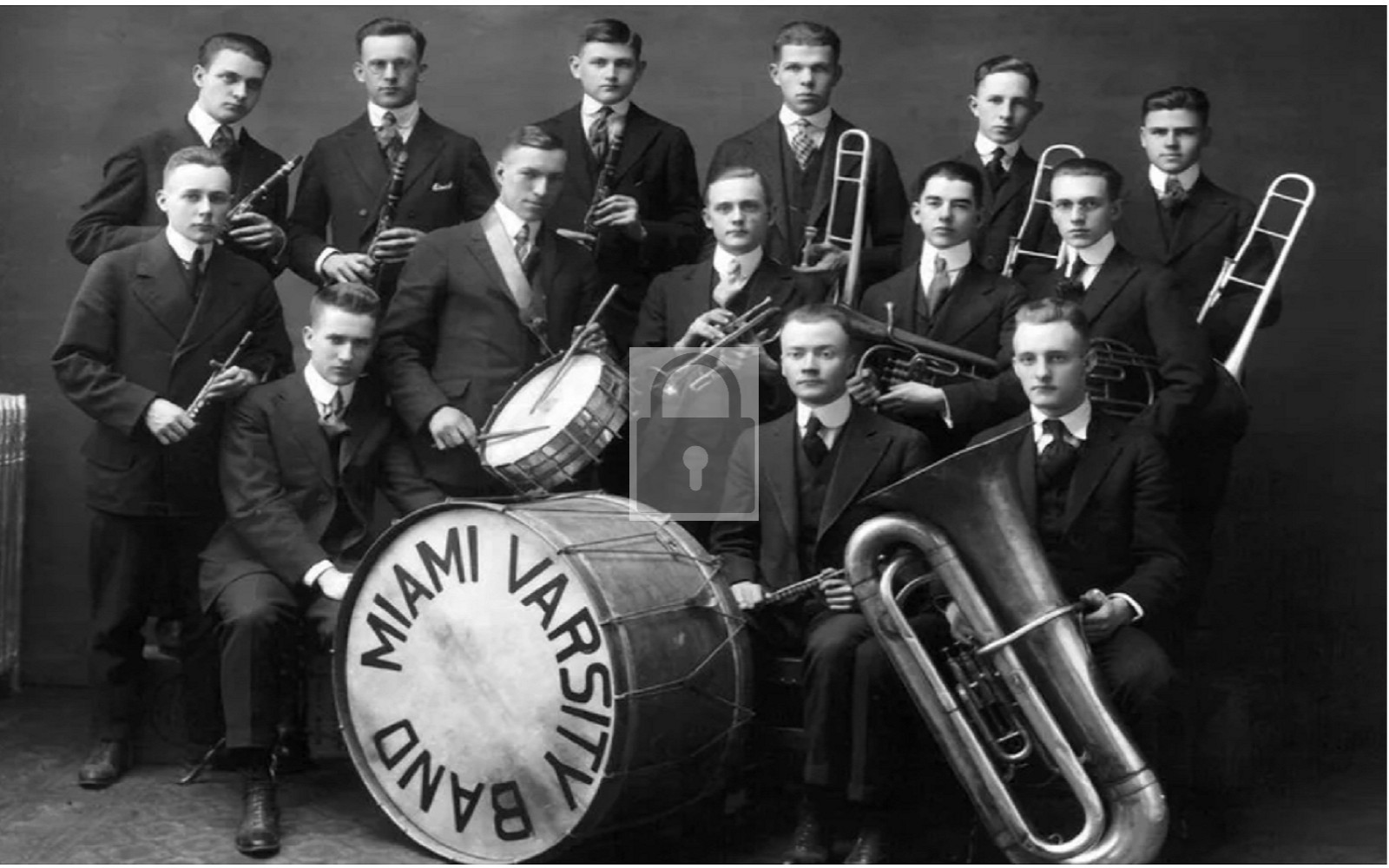 Miami University Varsity Band Oxford Ohio OH - Reprint