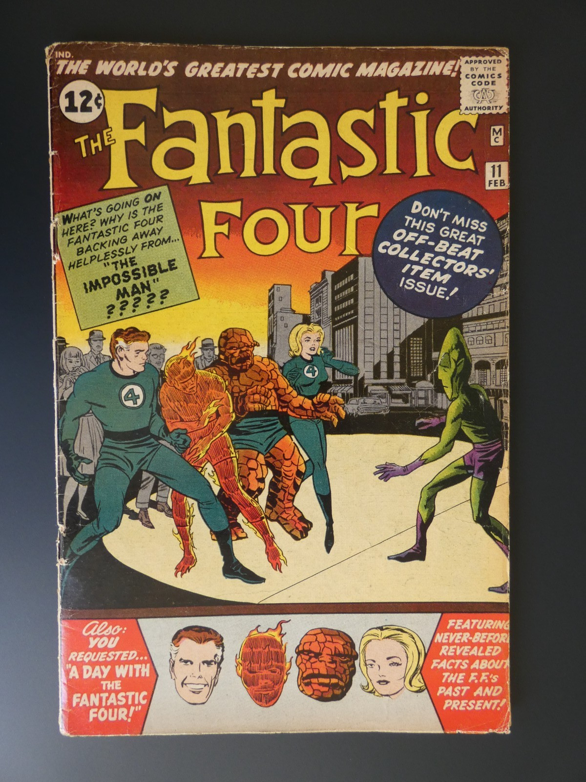 The Fantastic Four #11 (Marvel Comics April 1963)
