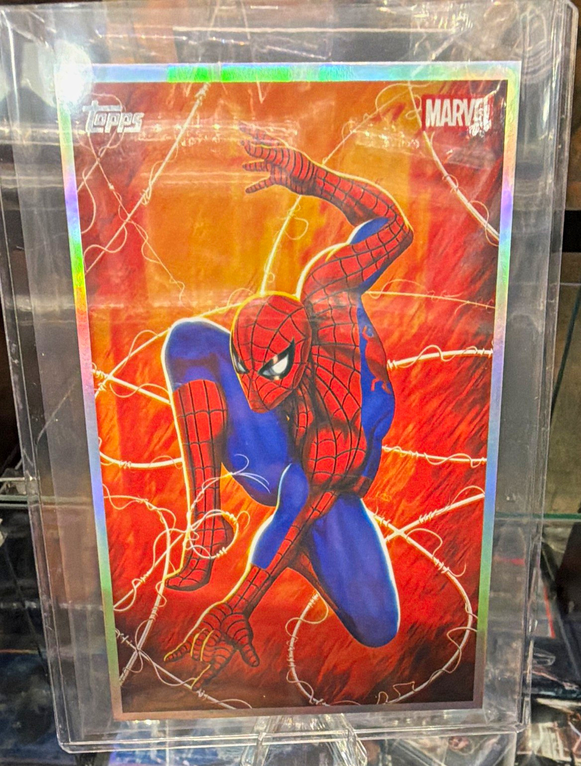 Topps 2026 Marvel Vault Vault Originals Spider-Man VO-17 Ariel Diaz Art Card