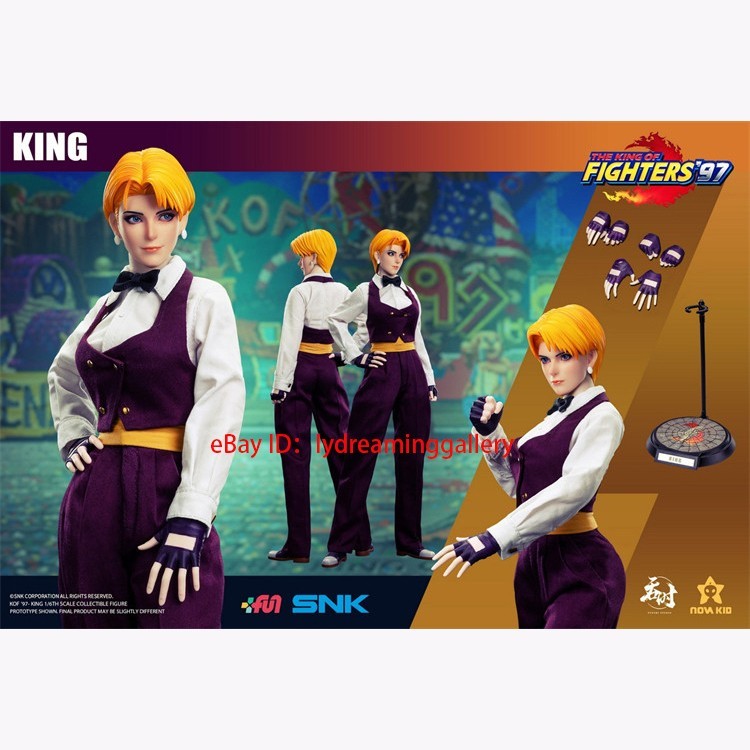 Tunshi Studio The King of Fighters '97 KING 1/6 Limited Edition Action Figure
