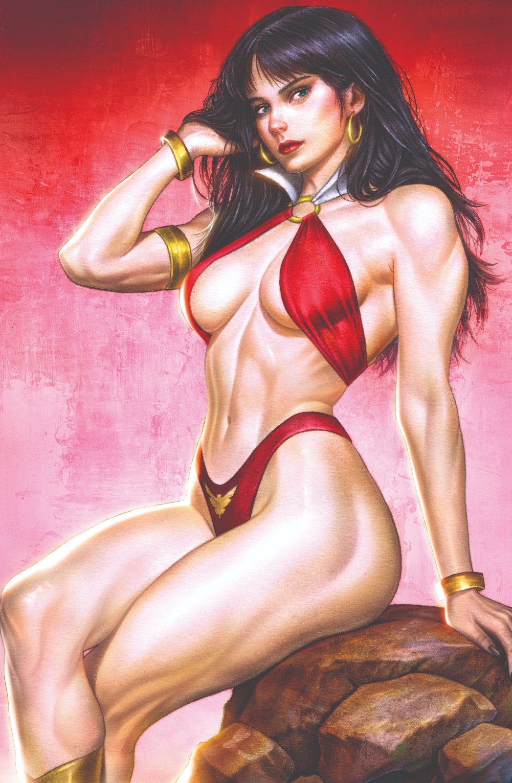 VAMPIRELLA ARMAGEDDON #12 - ALAN BORGES COVER A VIRGIN VARIANT SDCC 2026