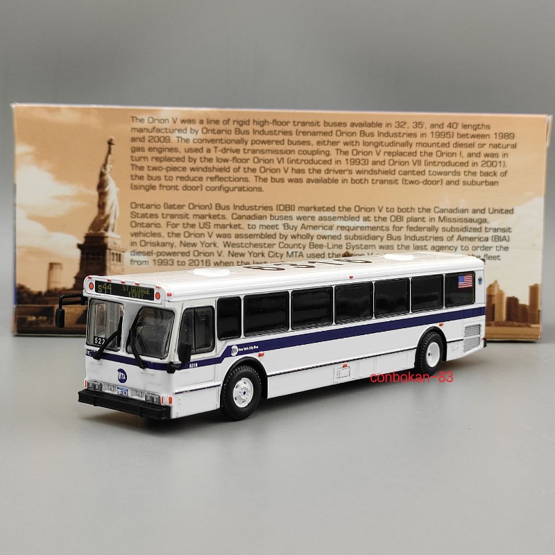 2006 NYC Transit Bus Diecast Alloy Model Realistic Detailed Classic City Bus Toy