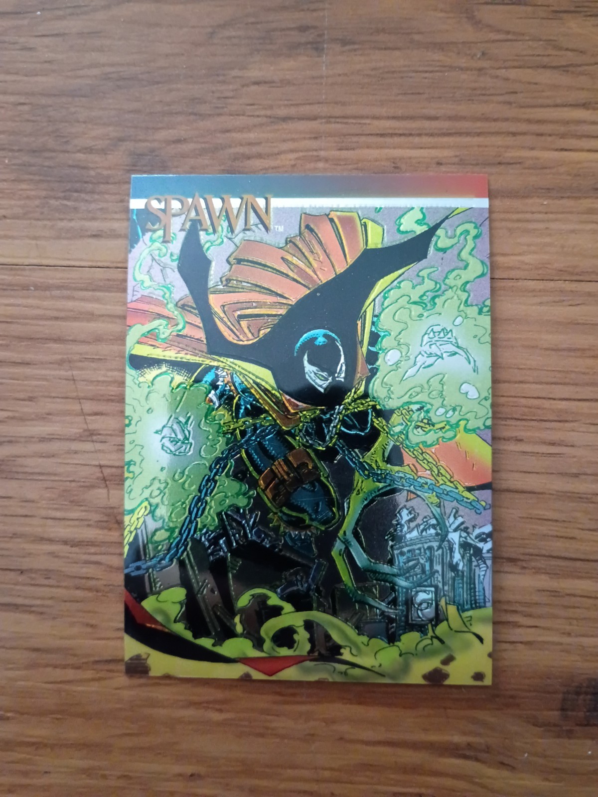 1993 Wizard Series III SPAWN #2 Chromium Promo Trading Card Todd McFarlane Image