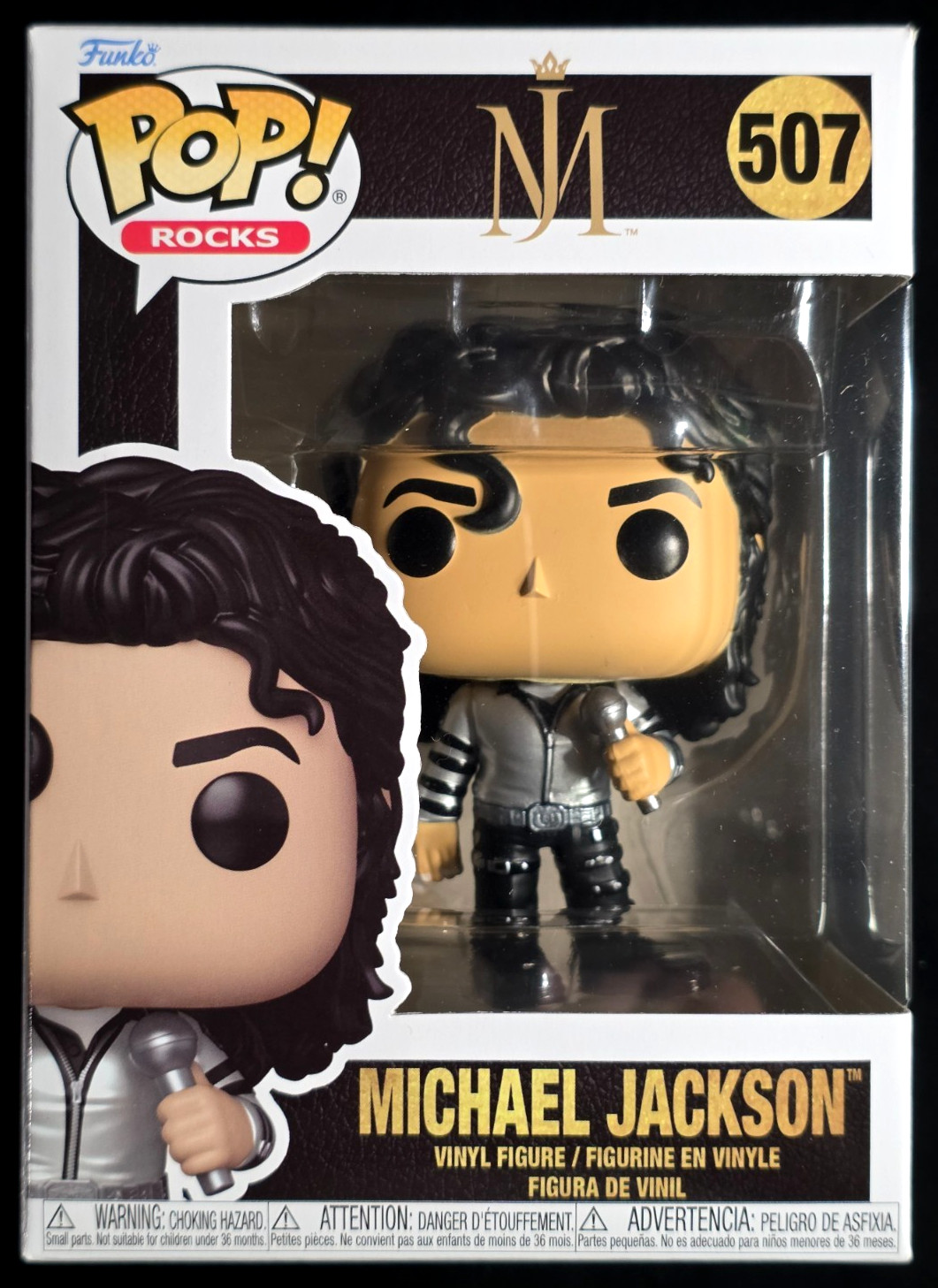 Funko Pop - Michael Jackson #507 (METALLIC) - Rocks - Vinyl Figure