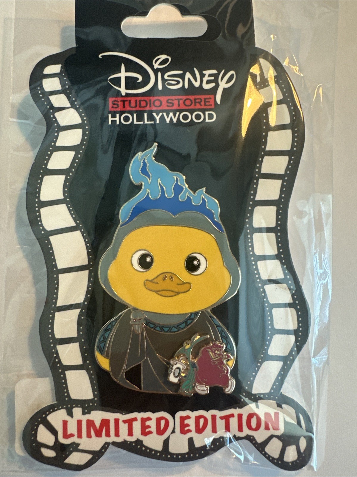 Disney D23 Exclusive DSSH LE Pin Rubber Duck Hercules Hades