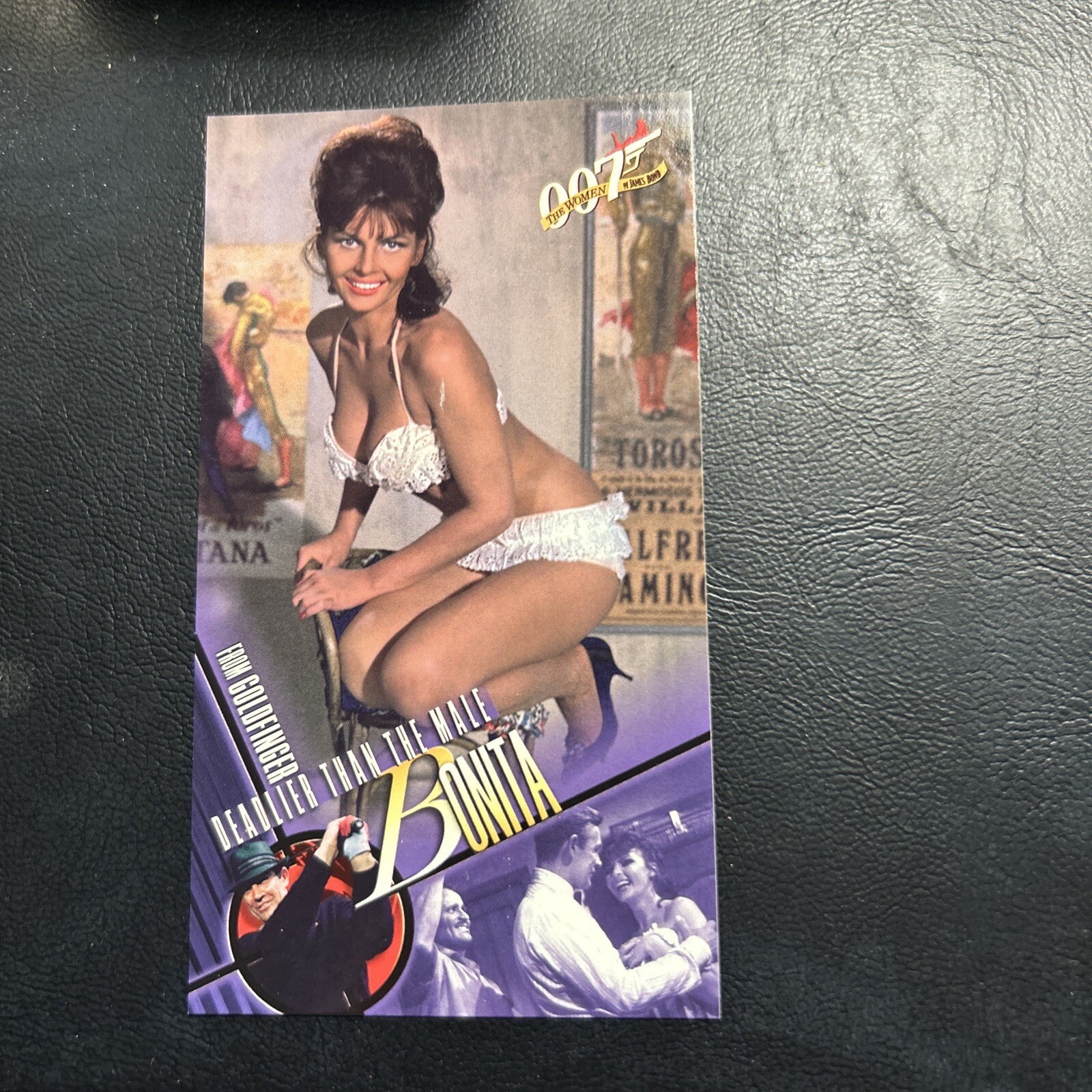 Jb17 The Women Of James Bond 007 Supervue 1998 #5 bonita Nagja Regin