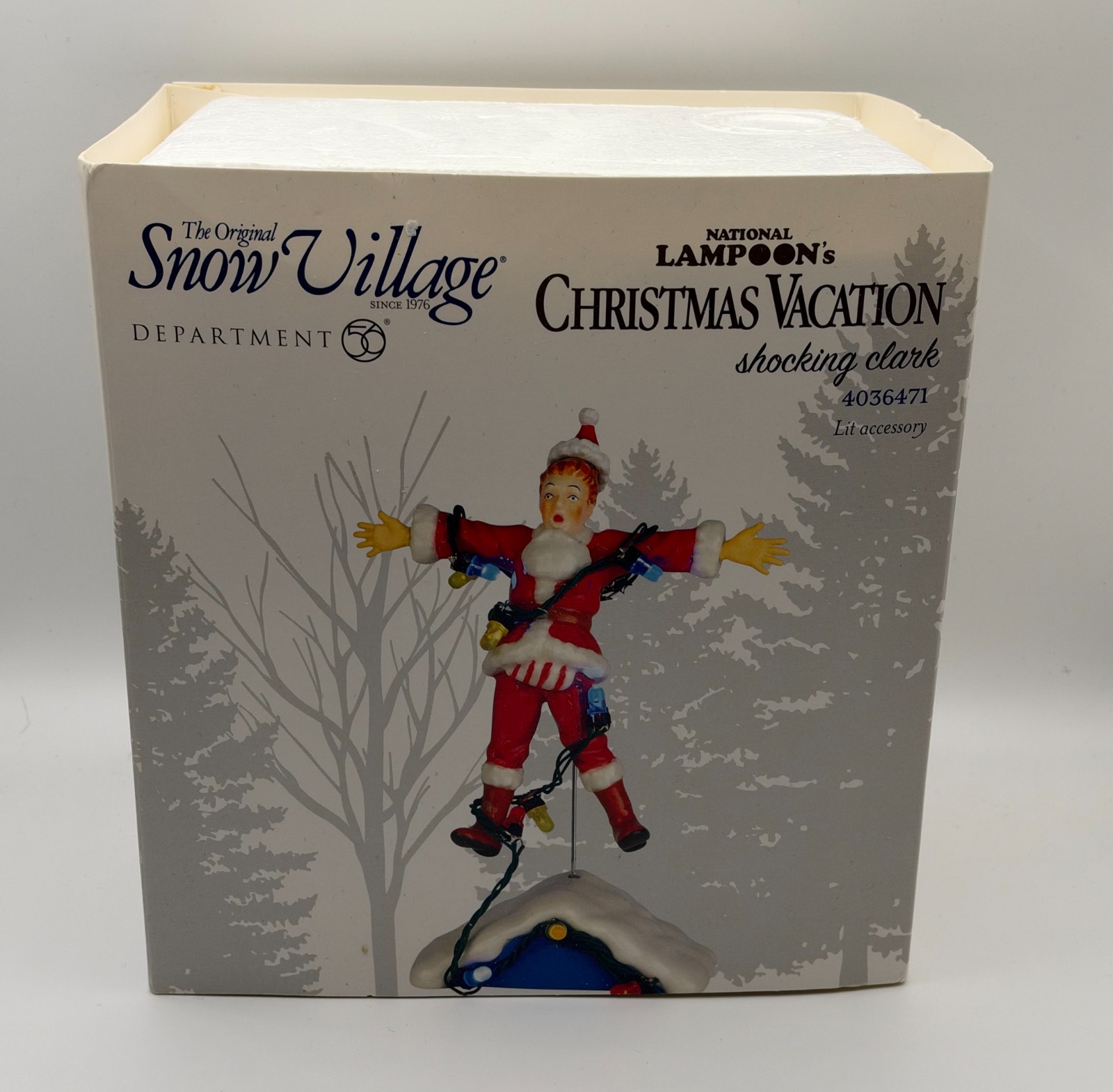 DEPARTMENT 56 SHOCKING CLARK CHRISTMAS VACATION LAMPOON 4036471 DEPT 56 CLARK