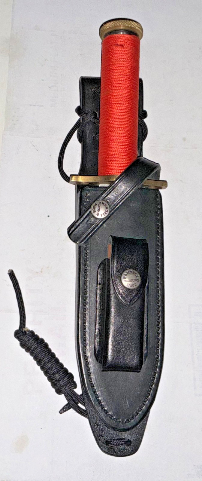 VTG 80s Taylor Seto Japan Combat Survival Knife Randall Model 18 Sheath
