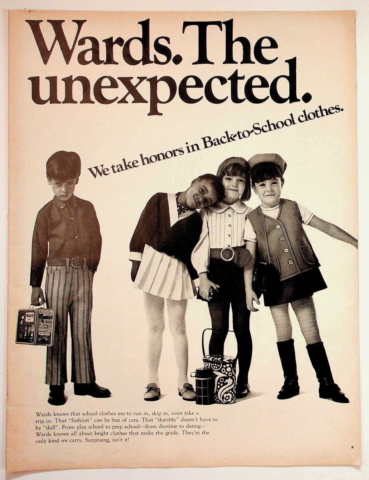 1960s Montgomery Ward Print Ad Vintage Fashion Ads Kids Teen Clothes