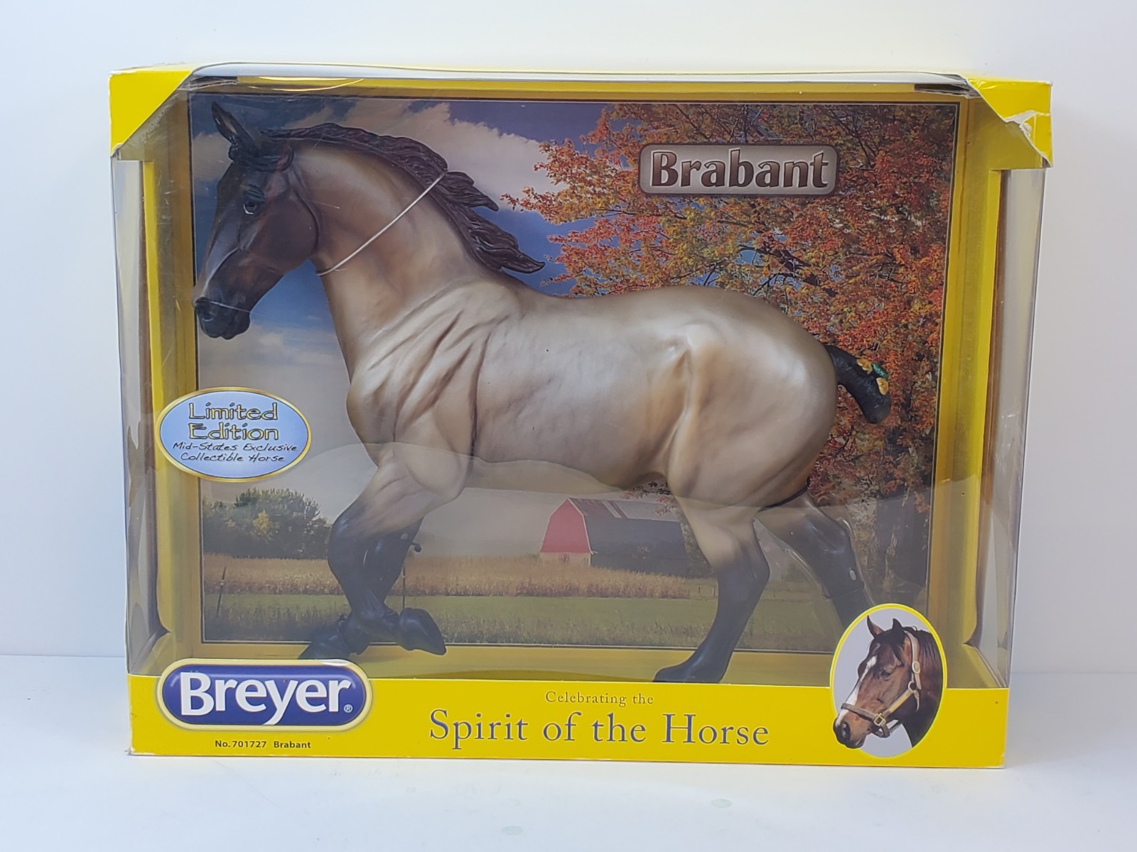 Breyer Mid States Limited Edition Exclusive  Brabant Horse Hand Painted #701727