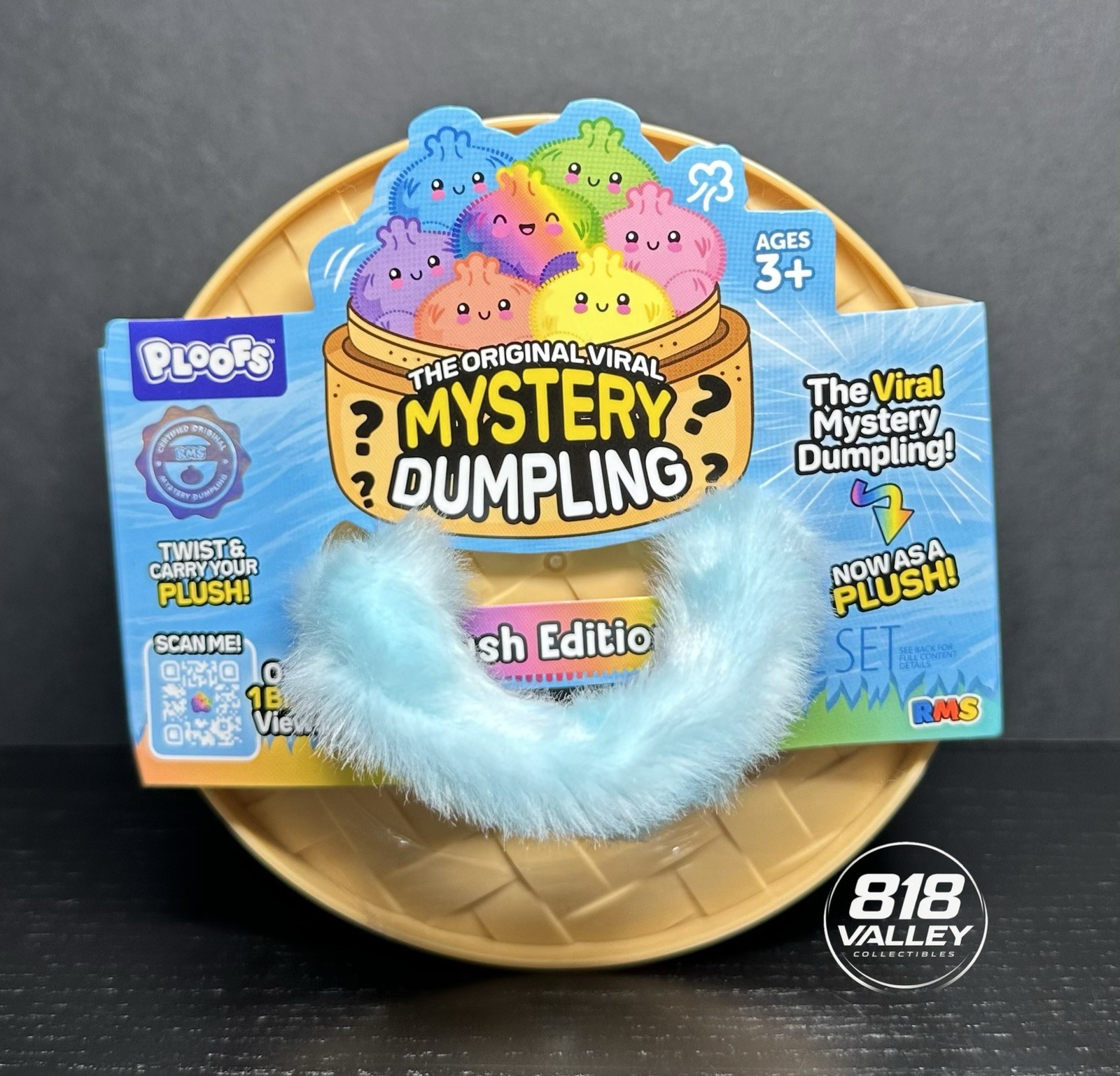 RMS Mystery Dumpling Ploofs Rainbow Plush Edition NEW SEALED Crazy Fun