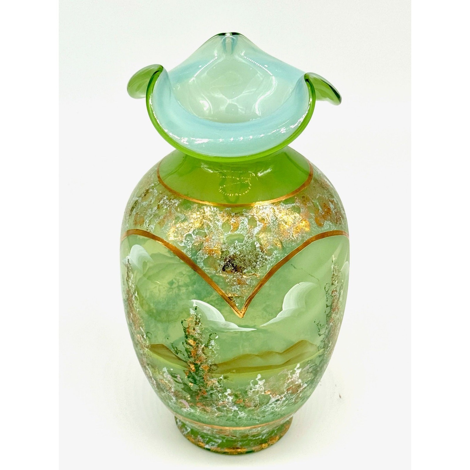 Fenton Glass Vase 