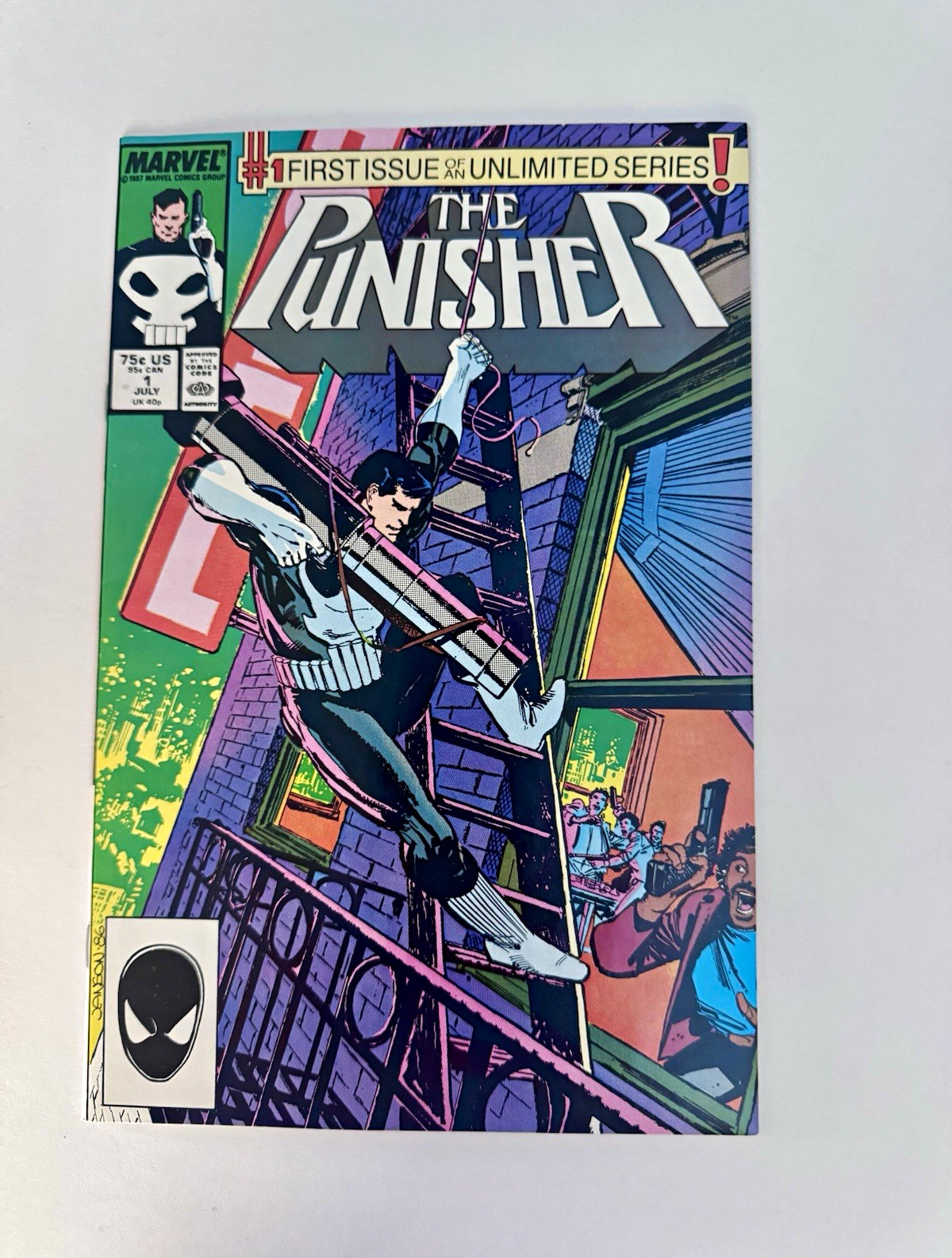 Marvel Comics The Punisher #1 (1987) First Printing Mike Baron Klaus Janson