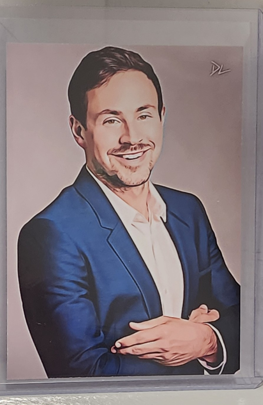 2025 RYAN COHEN  - GAMESTOP CEO - DAVID LEE ART CARD SERIAL #2/10 - MINT 🐐