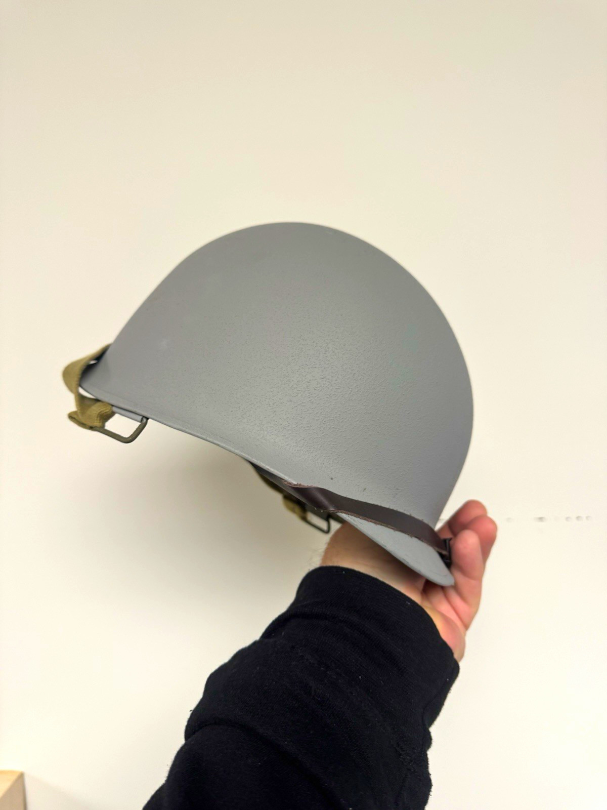 Repo WWII US steel helmet Navy Grey