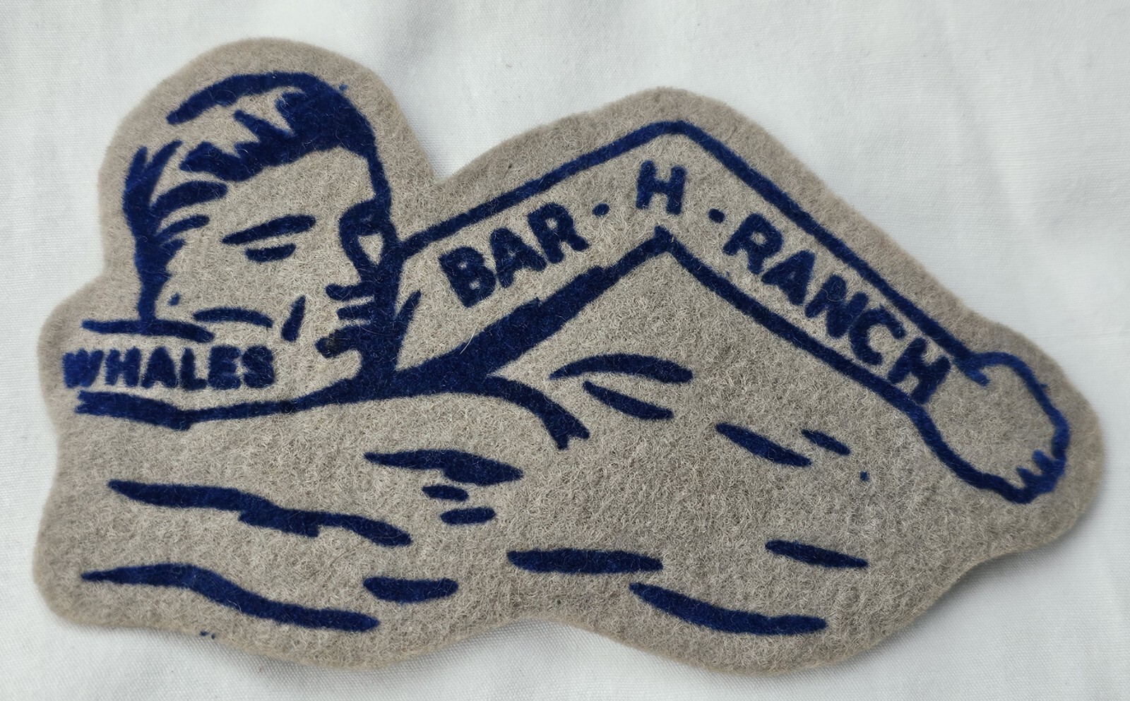 Vintage 1960\'s Wool Bar H Ranch 6\