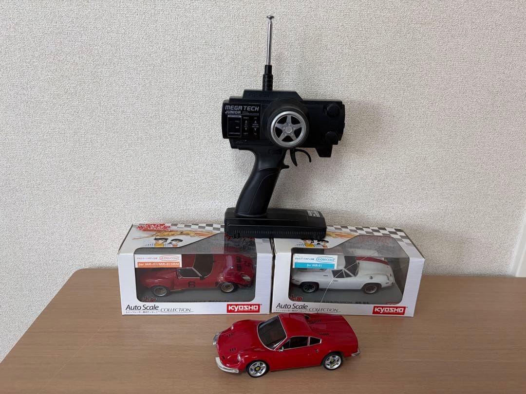 Kyosho Mini-Z Autoscale Body Set 3 Types Circuit Wolf Ferrari