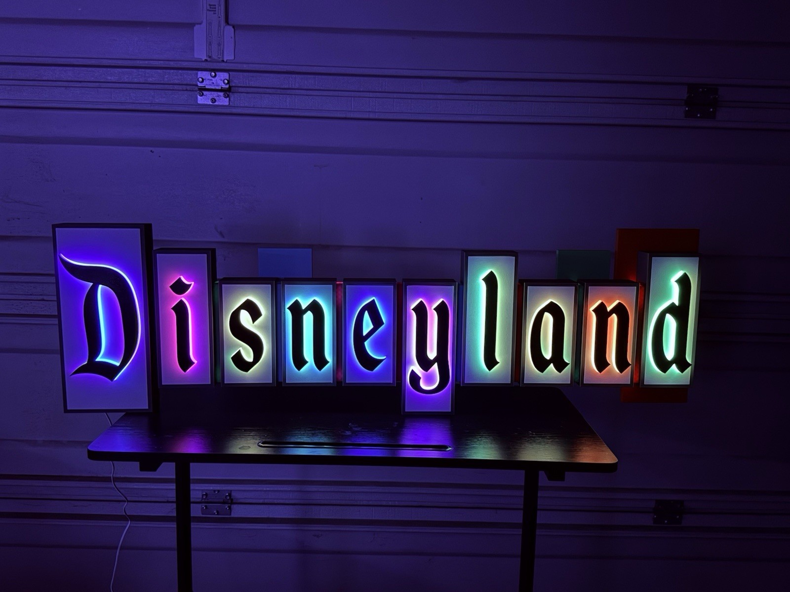Vintage Style Disneyland LED Marquee Sign
