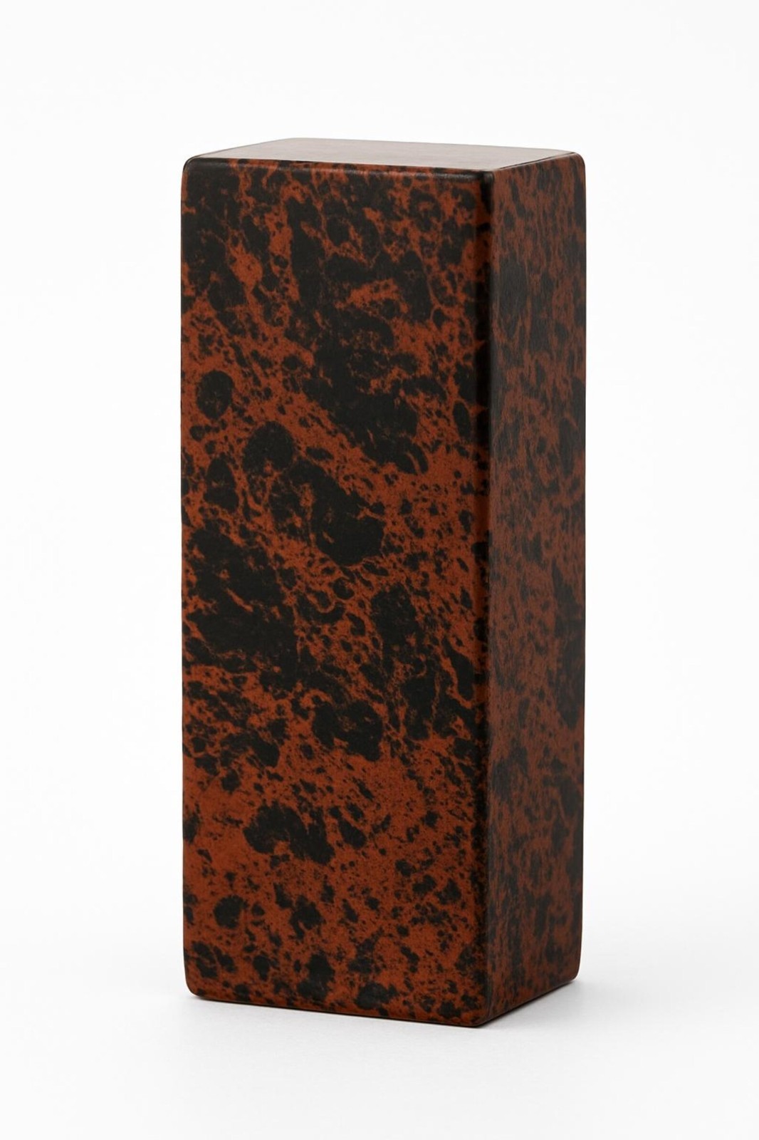 Natural Mahogany Obsidian 500-600 CT Slice | Rough Gemstone Slice