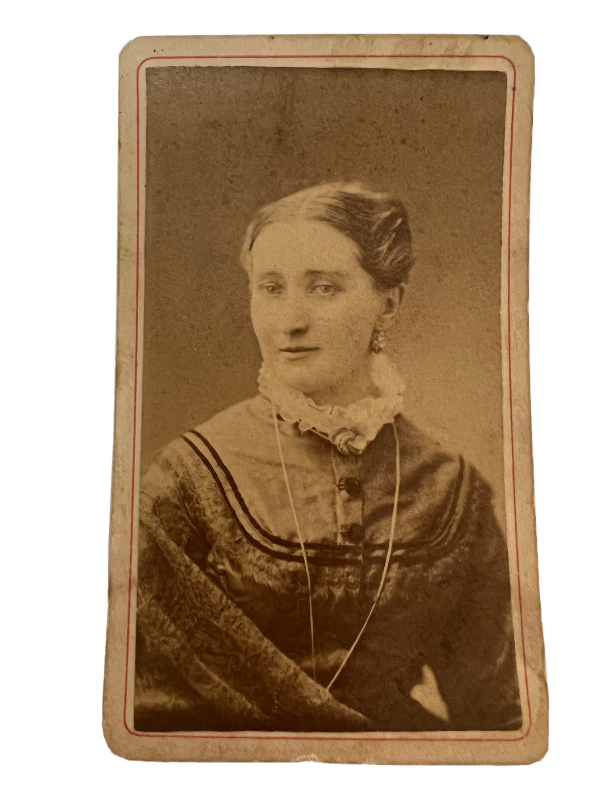 VTG Cramer Gross & Co. St. Louis 2.5x4 Portrait Victorian Woman