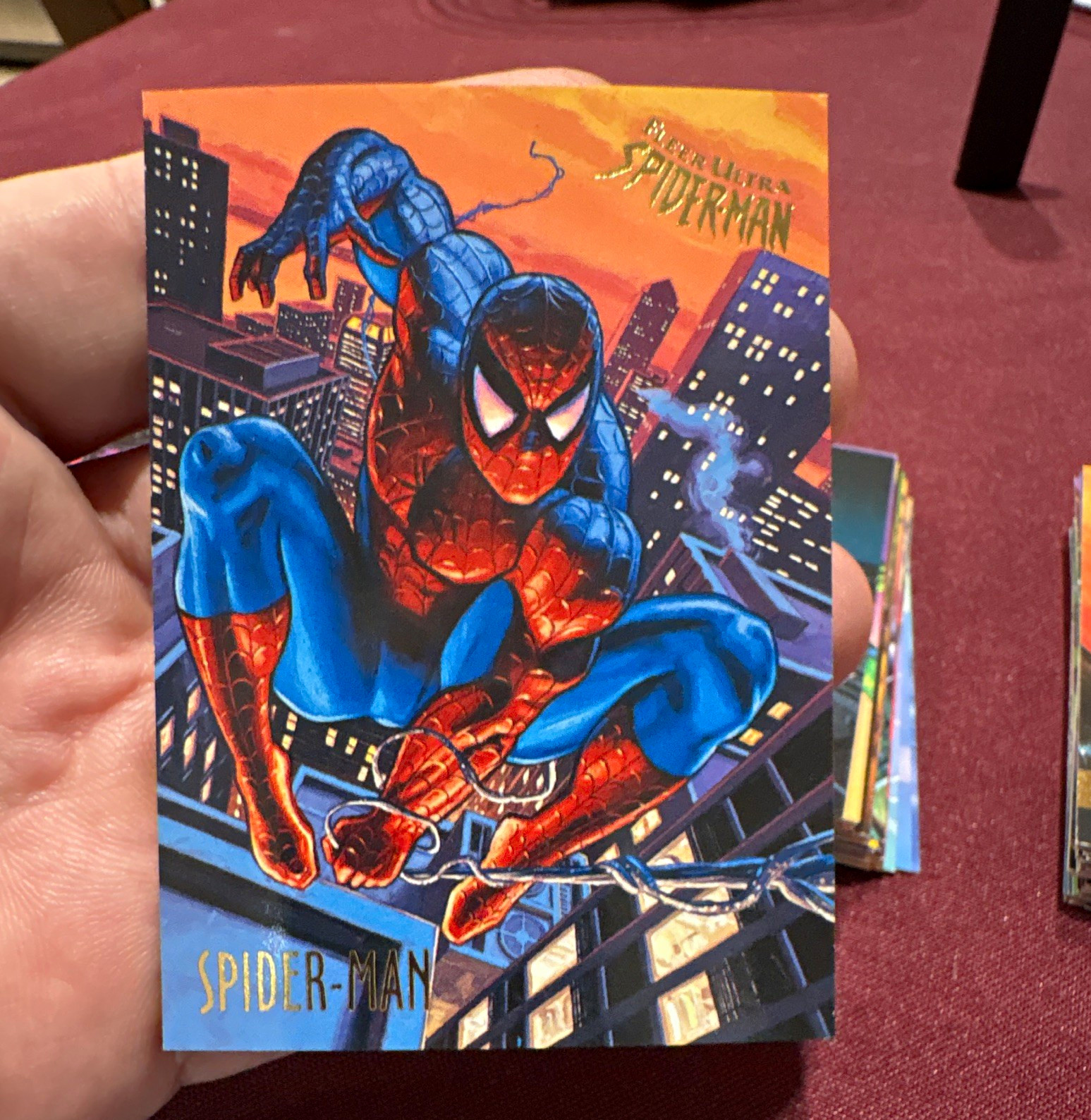 1995 Fleer Ultra Spider-Man Complete 150 card base set