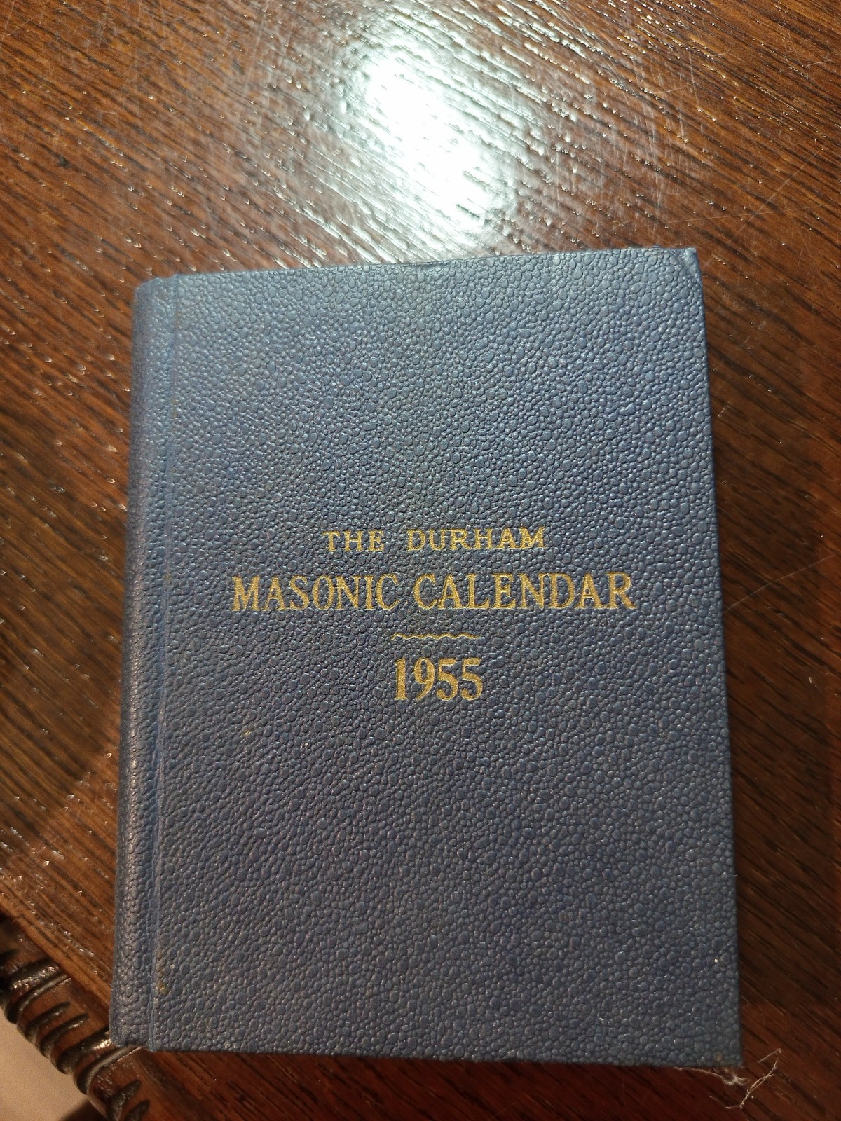 1955 The Durham Masonic Calendar  Freemasonry masonic/737