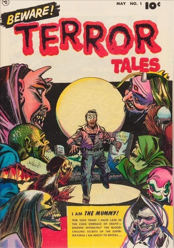 Beware Terror Tales #1 Photocopy Comic Book