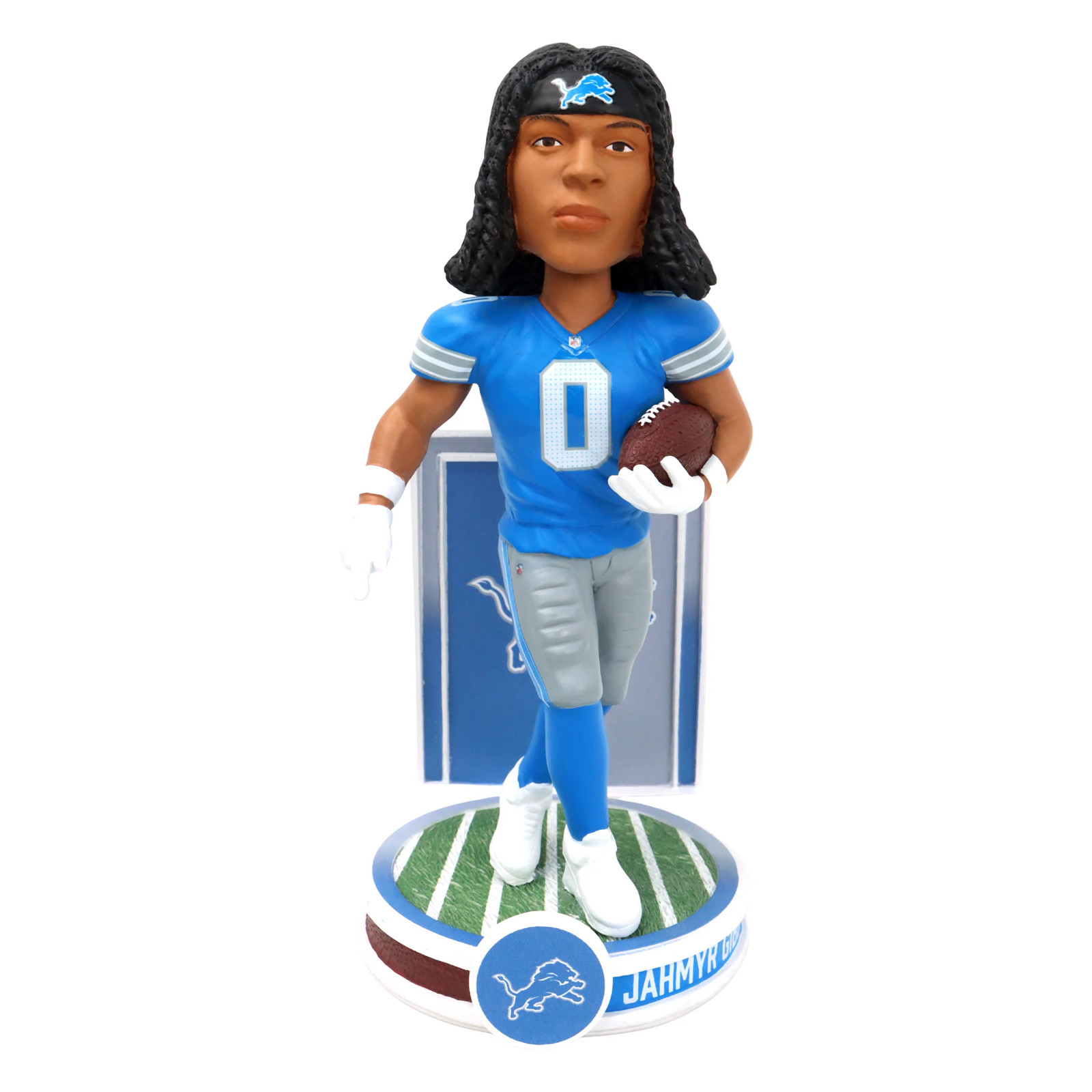 Jahmyr Gibbs Detroit Lions Banner Series Bobblehead NFL Football