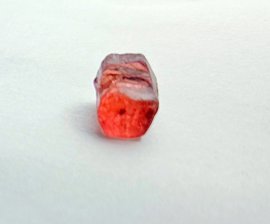 1.97 grams Nigerian Pink Oragne Tourmaline Facet Rough