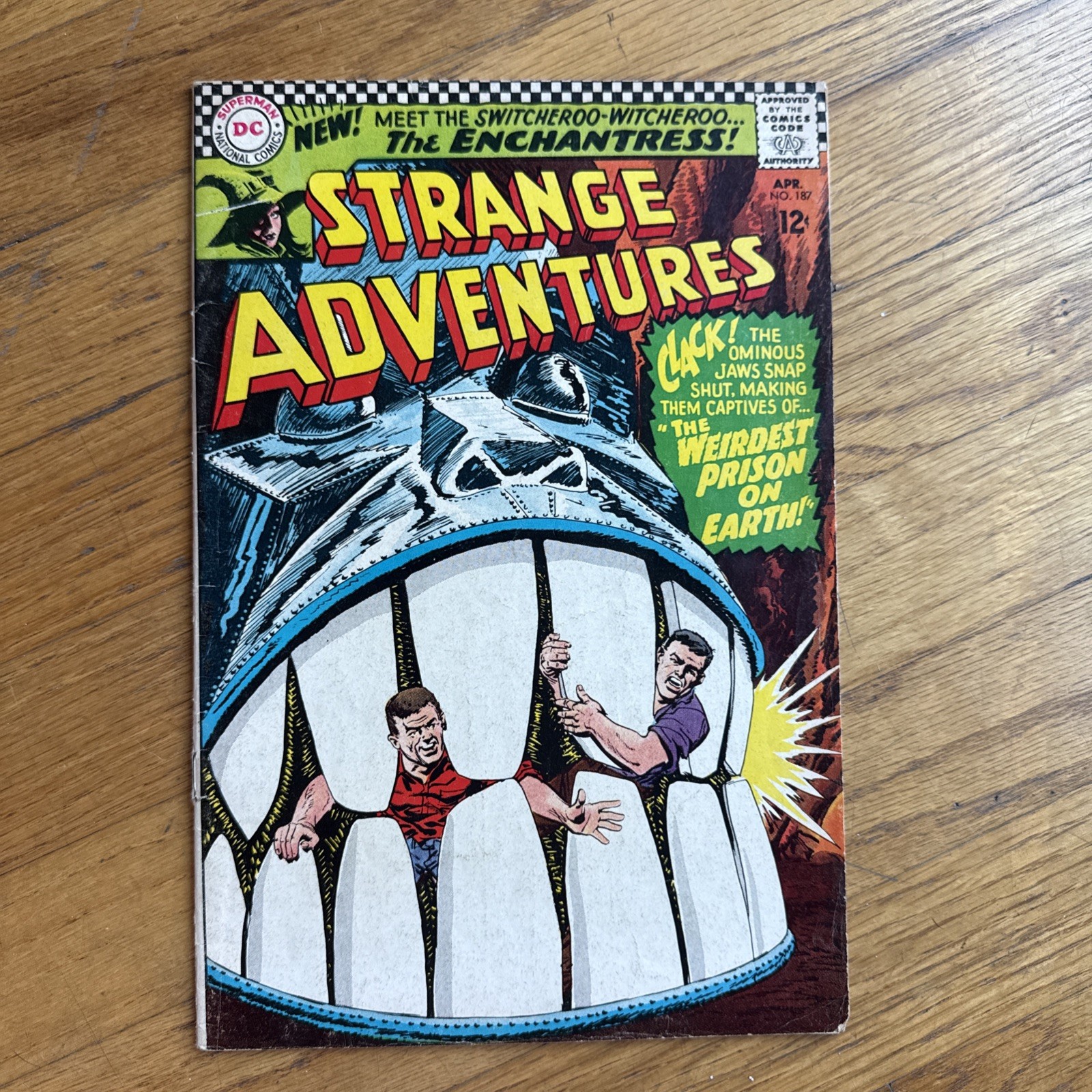 Strange Adventures #187 (DC Comics April 1966)