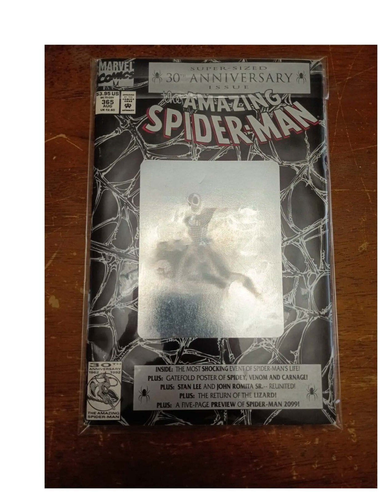 Super-Sized 30th Anniversary Issue, The Amazing Spiderman, Issue 365 AUG MINT