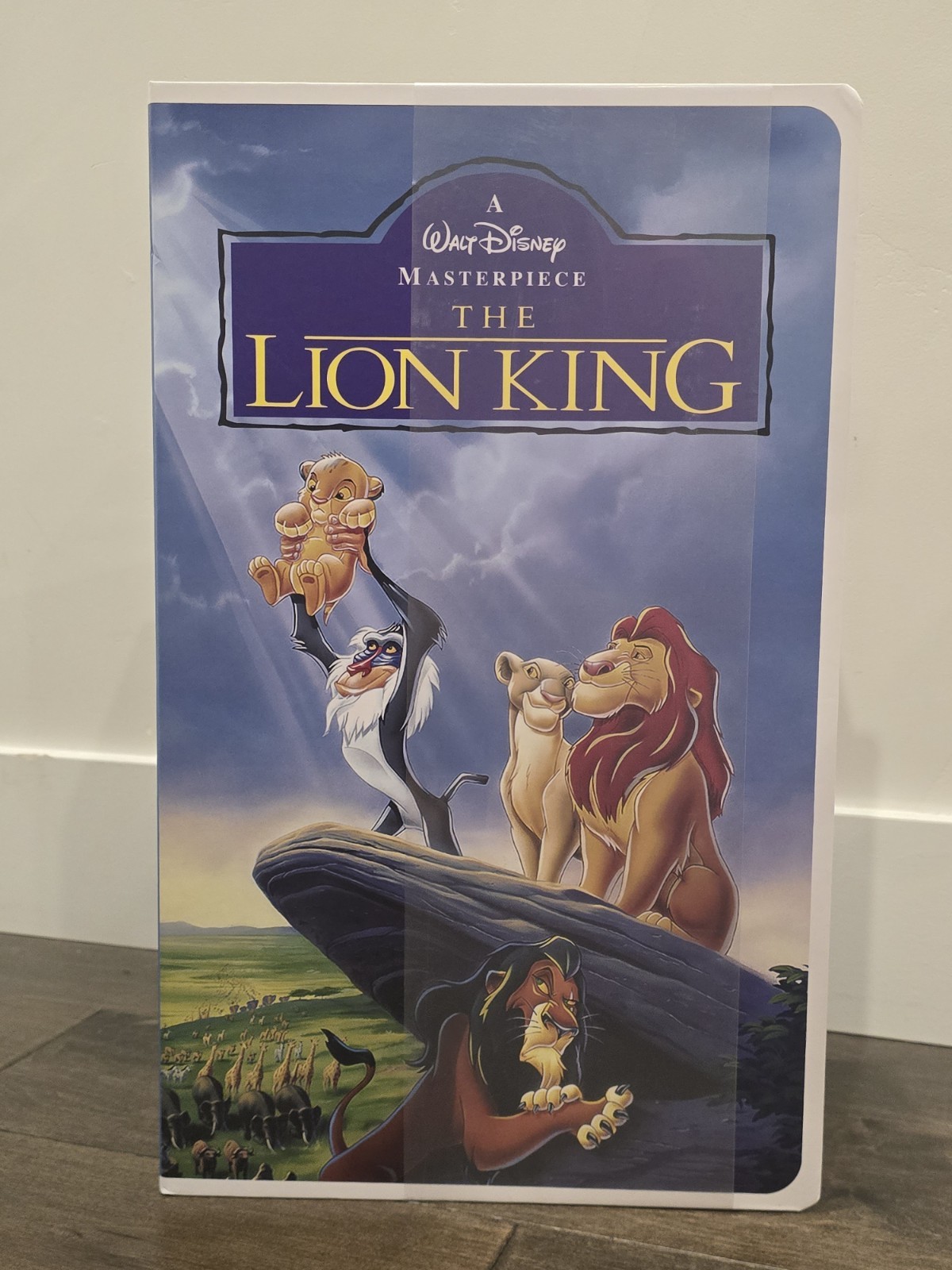 Disney The Lion King  Classic VHS Boxed Silk Touch Throw Blanket 50