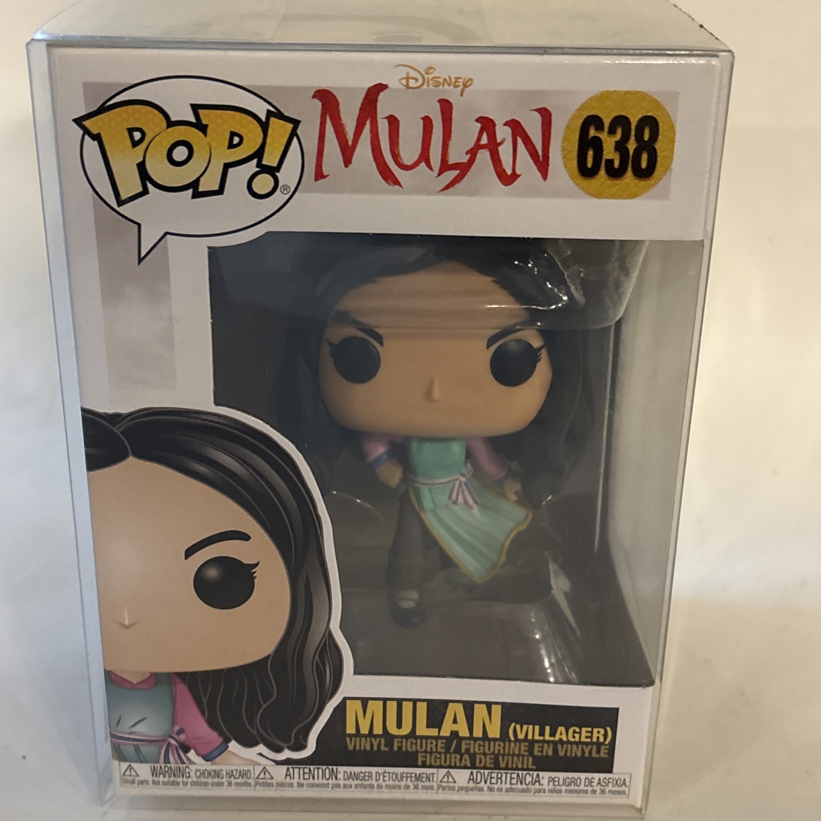 Funko Pop Vinyl: Disney - Mulan (Villager) #638 Protective
