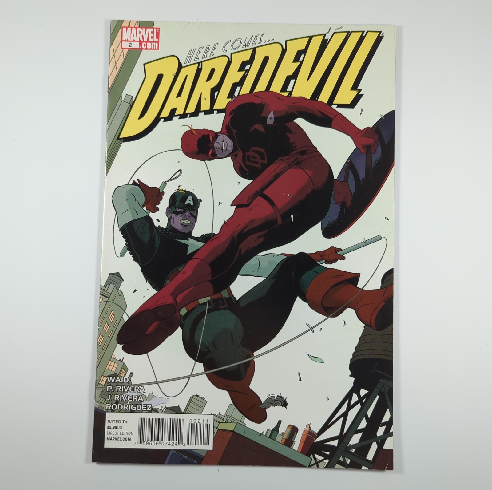 Daredevil #2 Marvel Comics 2011 Mark Waid Paolo Rivera Direct Edition B2G1 Free