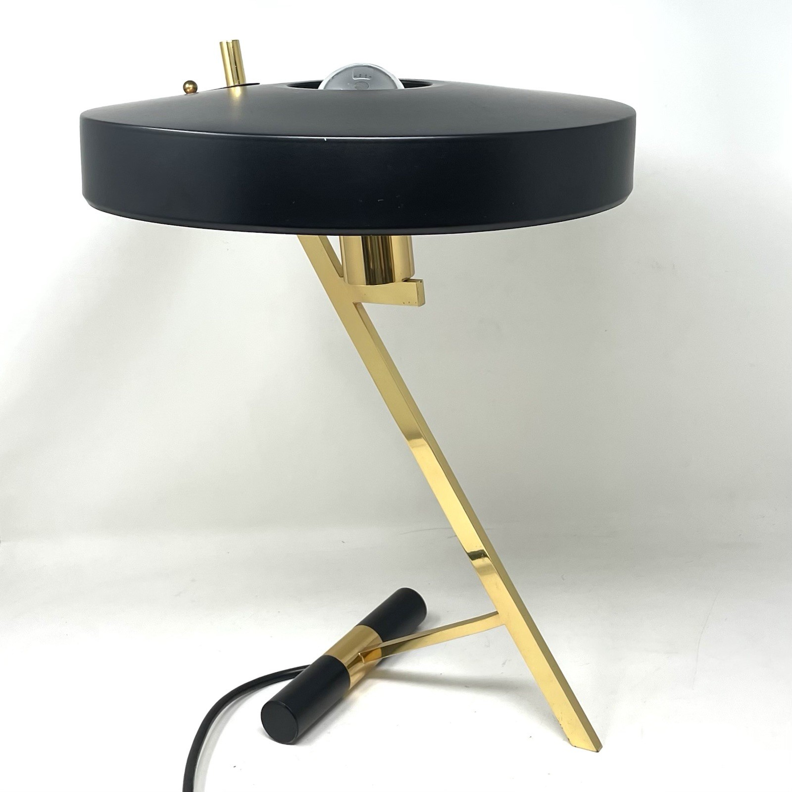 VINTAGE Diplomat Z Table Lamp by Louis Kalff for Philips 1960s Mid Century MCM
