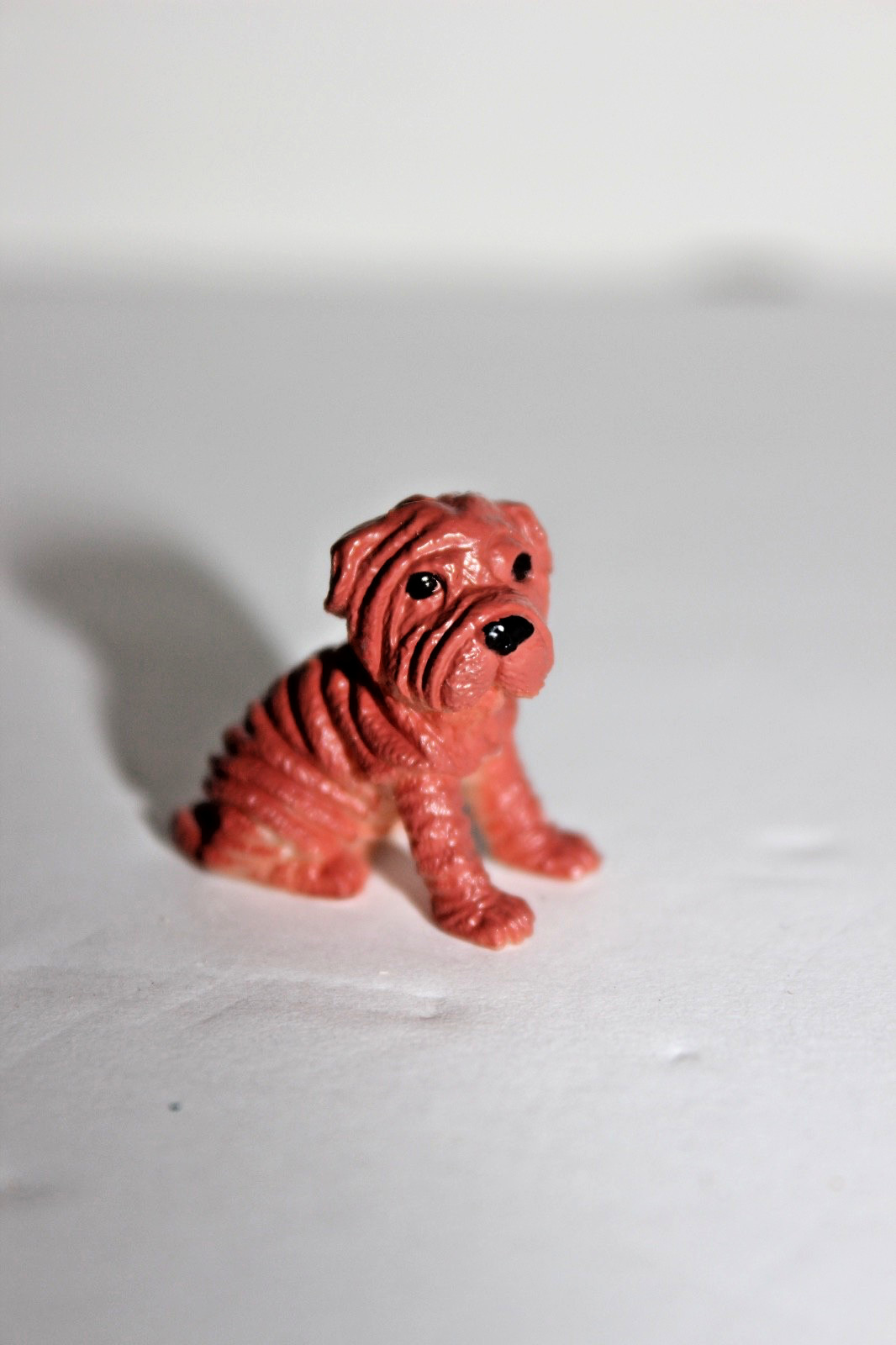 Vintage A&A Shar Pei Puppy DOG Miniture Collectible Figurine 1\