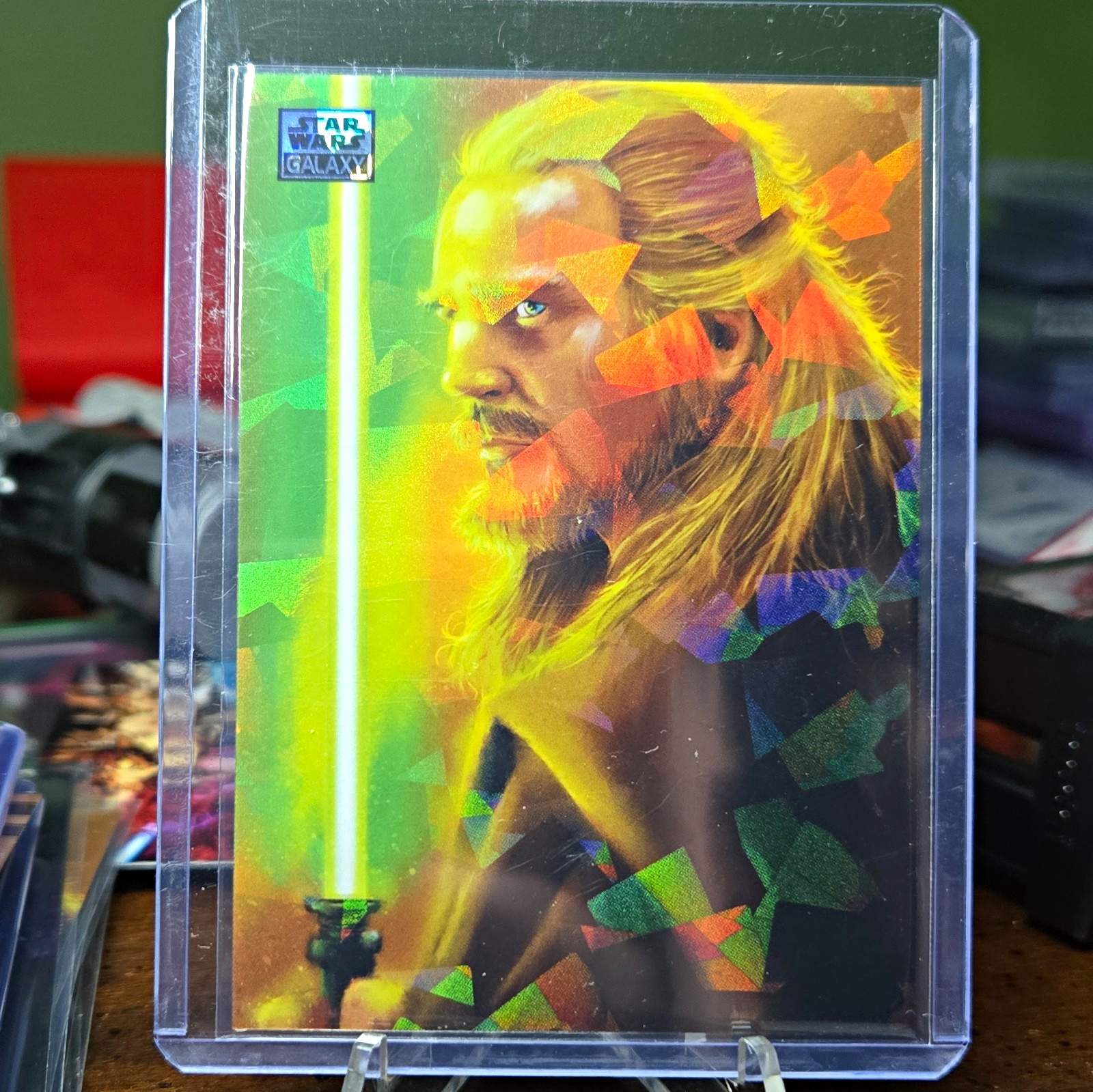 Topps 2026 Star Wars Galaxy Qui-Gon Jinn #30 Serial Numbered /150