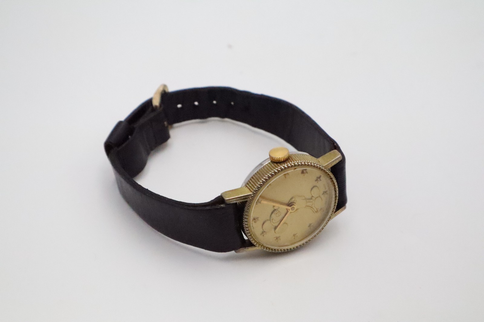 Vintage 1970s Bradley Mickey Mouse Watch Swiss Made Walt Disney Productions 023