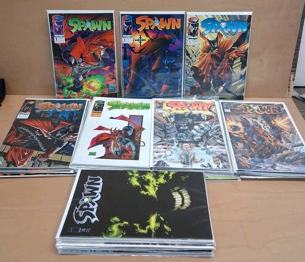 1992 Image Spawn Comic Lot Of 55 Issues 1/2/3 -118 See Desc. For Issues List