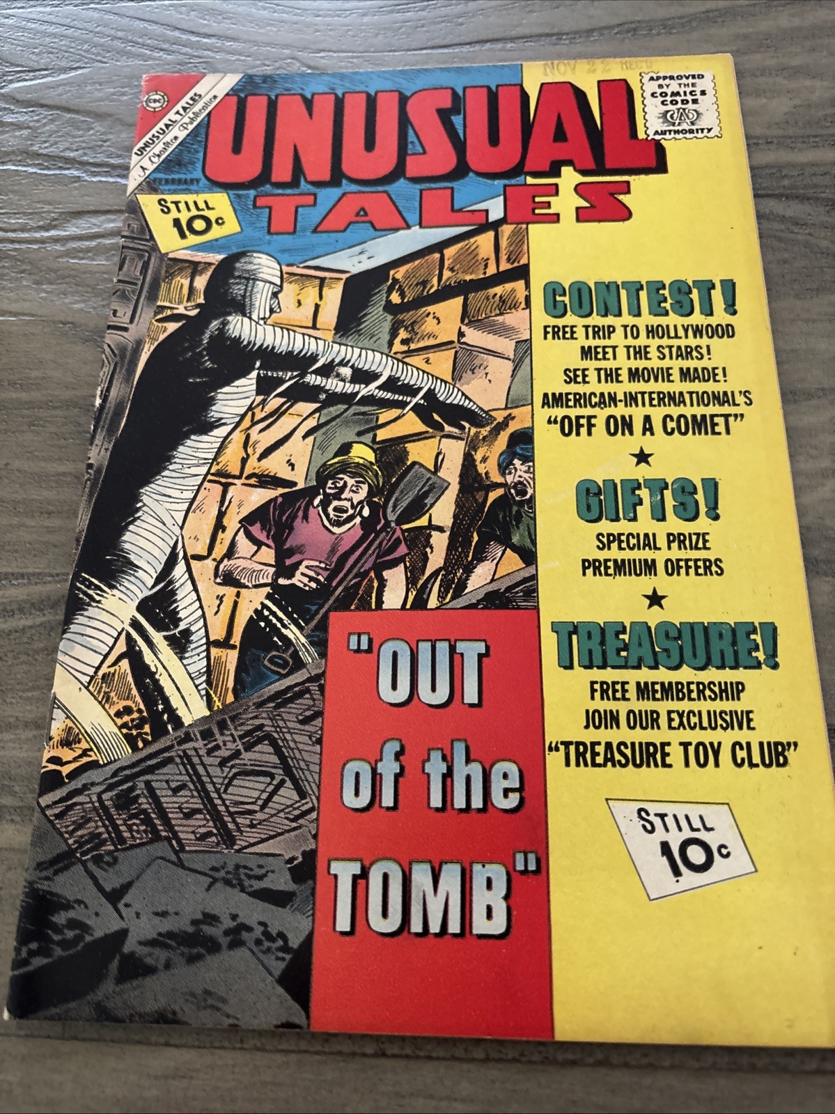 Unusual Tales #32 1962 Charlton Comics F/VF Combined Shipping
