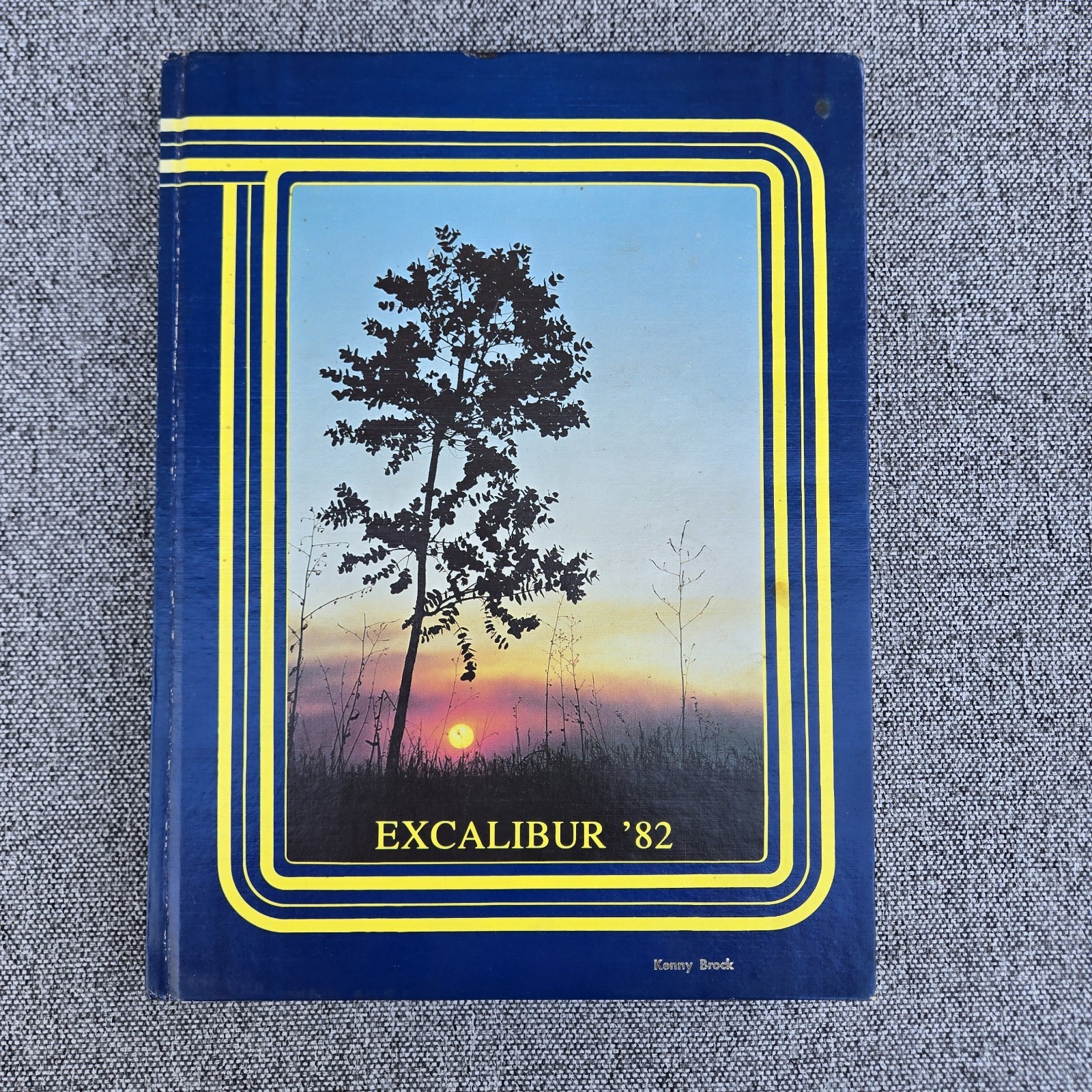 1982 BONITA VISTA HIGH SCHOOL YEARBOOK CHULA VISTA, CALIFORNIA  EXCALIBUR