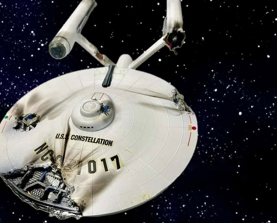 Star Trek Doomsday machine USS Constellation 