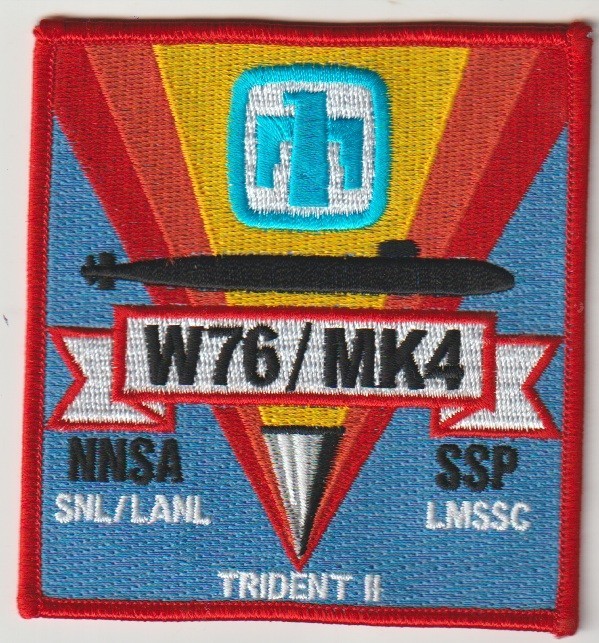 W76-0/Mk4 patch shipped from AUSTRALIA