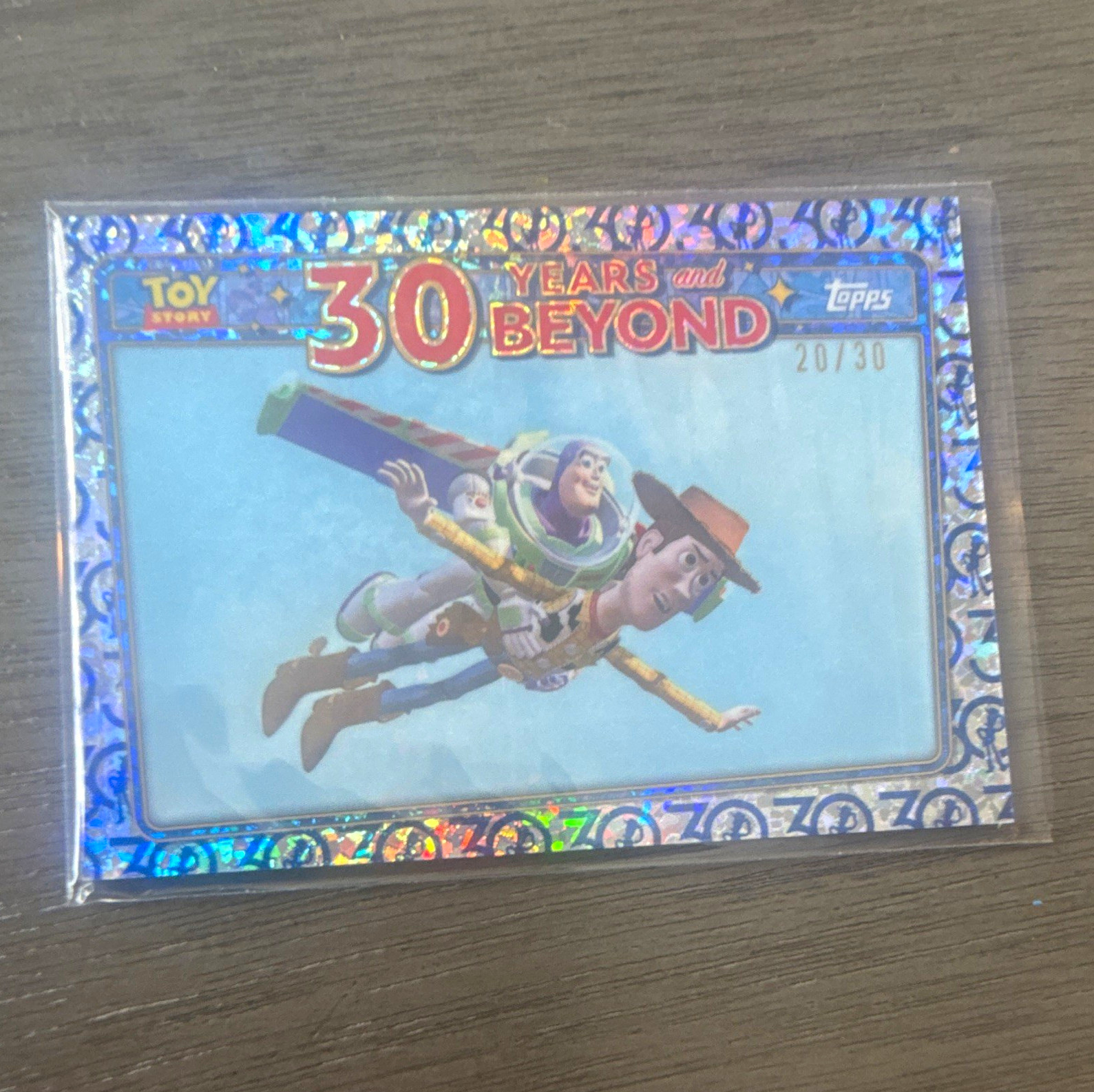 Topps Toy Story 2025 30 Years and Beyond #30Y-16 Serial Numbered 20/30