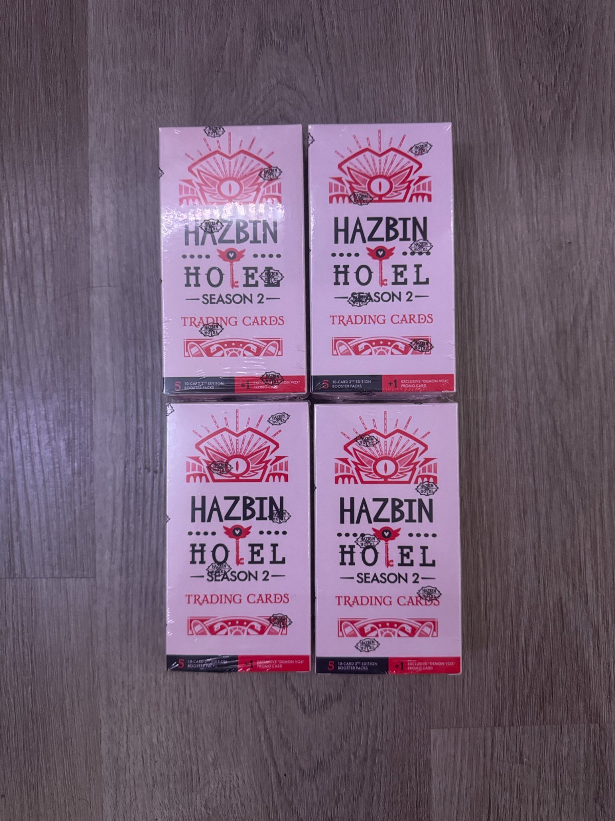 Hazbin Hotel Season Two 2nd Edition Blaster Box 4x Lot