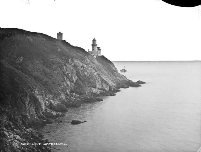 Bailey Lighthouse, Howth, Co. Dublin c1900 Ireland OLD PHOTO