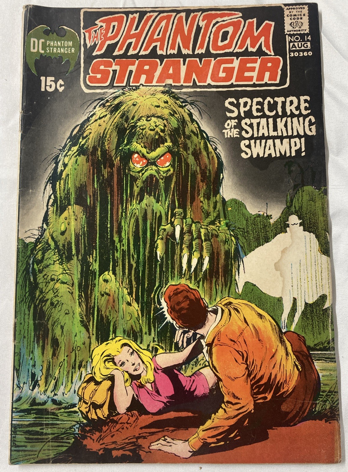 PHANTOM STRANGER #14 (1971) DC Comics NEAL ADAMS SWAMP THING PROTOTYPE