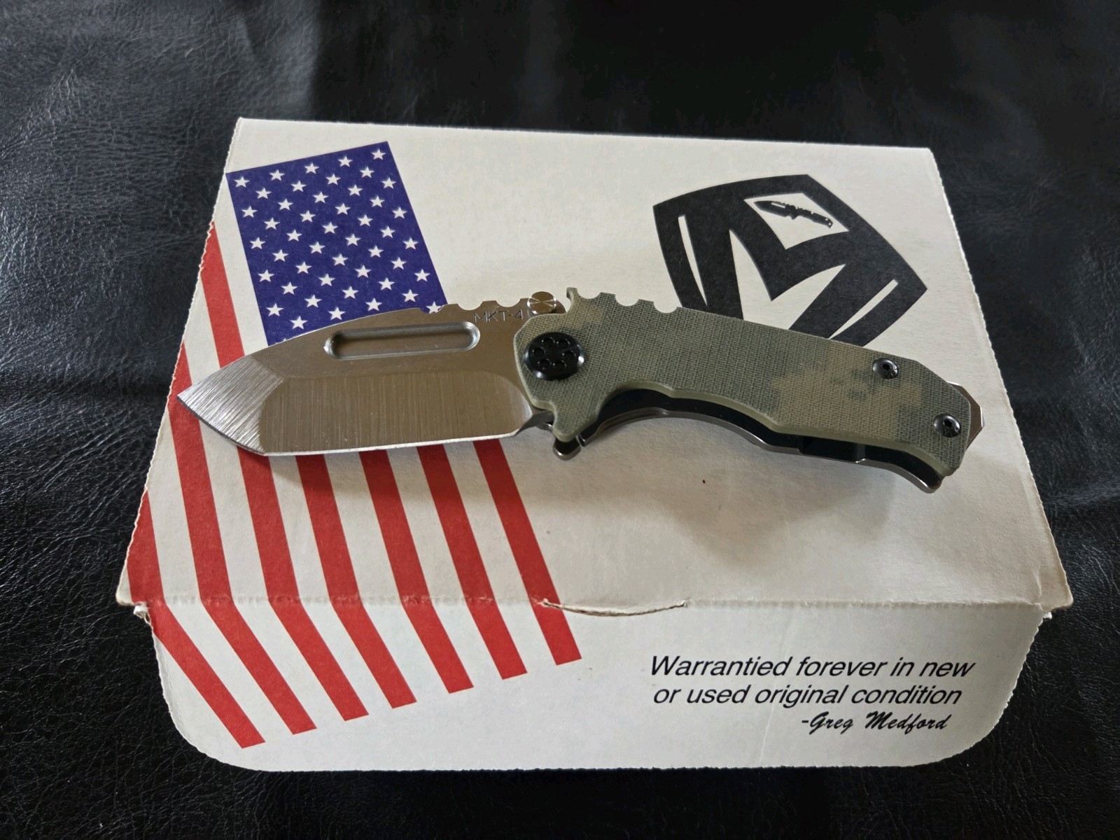 Medford Micro Praetorian G Framelock Digital Camo G10 Handle